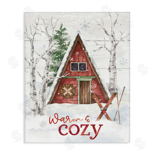 stupell industries Courtney Morgenstern | Warm & Cozy Cabin Wall Art