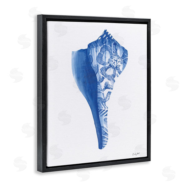 Stupell Industries Courtney Prahl | Chinoiserie Patterned Seashell