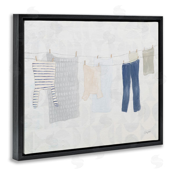 Stupell Industries Courtney Prahl | Laundry Day Hanging Clothes