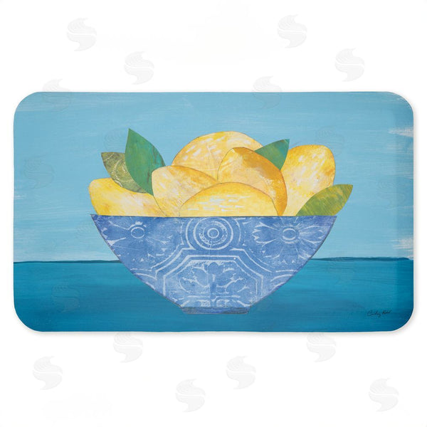 stupell industries Courtney Prahl | Lemon Elegance Bowl Anti-Fatigue Mat