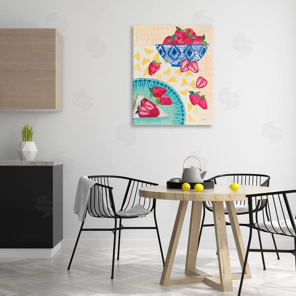 Stupell Industries Courtney Prahl | Strawberry Dessert Tablescape Wall Art