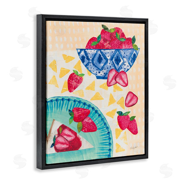 Stupell Industries Courtney Prahl | Strawberry Dessert Tablescape Wall Art