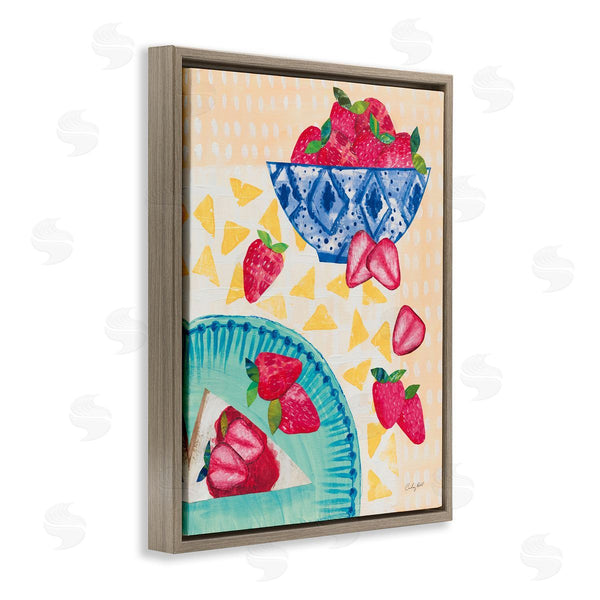 Stupell Industries Courtney Prahl | Strawberry Dessert Tablescape Wall Art