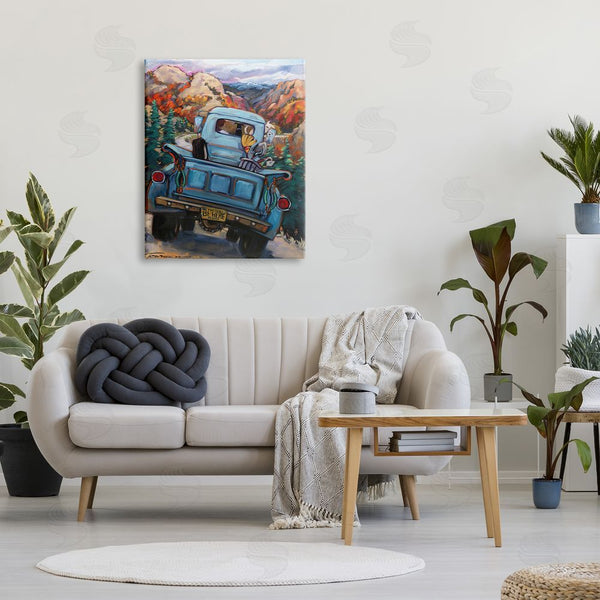 Stupell Industries CR Townsend | Truck In Mountain Valley Wall Art