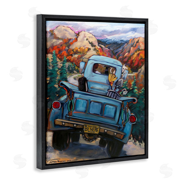 Stupell Industries CR Townsend | Truck In Mountain Valley Wall Art