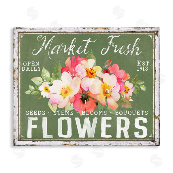 stupell industries Creatif Belle | Antique Market Fresh Flowers