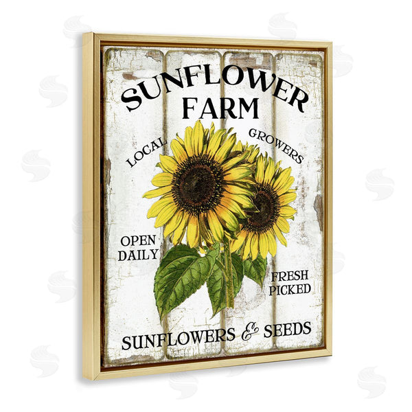 Stupell Industries Creatif Belle | Antique Sunflower Farm Seeds
