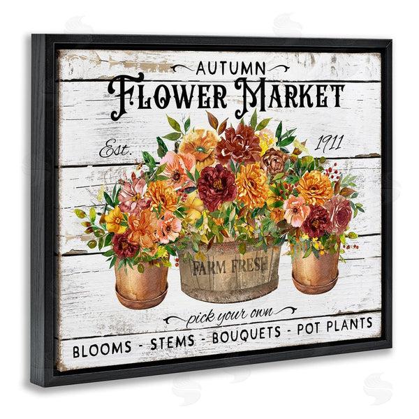 Stupell Industries Creatif Belle | Autumn Flower Market