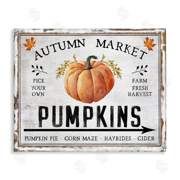stupell industries Creatif Belle | Autumn Market with Arrow Wall Art