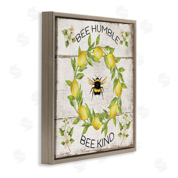 Stupell Industries Creatif Belle | Bee Humble & Kind Rustic