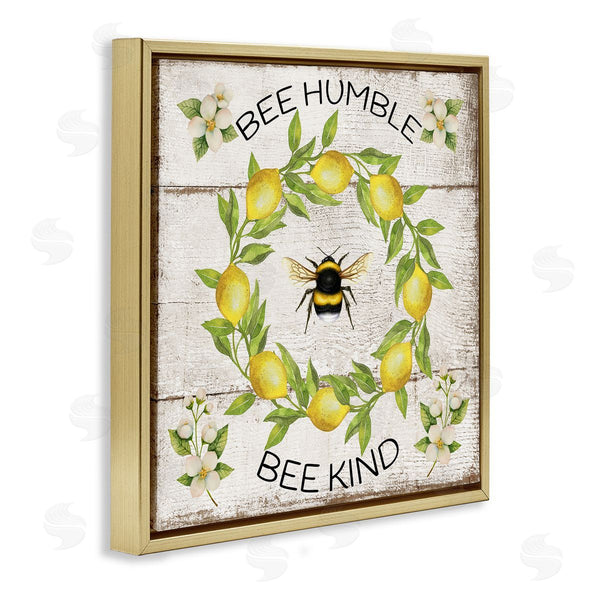 Stupell Industries Creatif Belle | Bee Humble & Kind Rustic