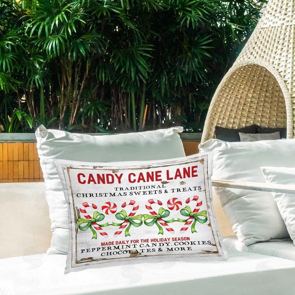 Stupell Industries Creatif Belle | Candy Cane Lane Sign