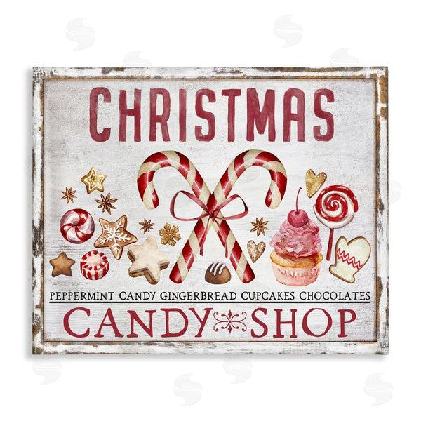 stupell industries Creatif Belle | Candy Shop Christmas Wall Art