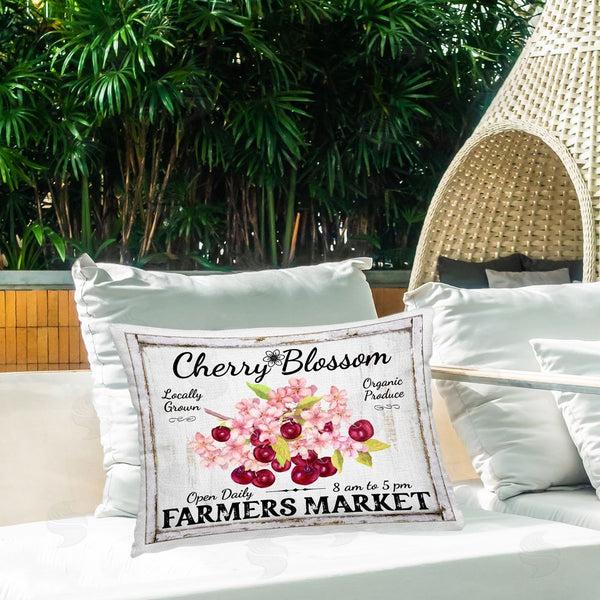 Stupell Industries Creatif Belle | Cherry Blossom Farmer's Market