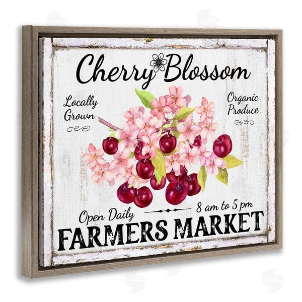 Stupell Industries Creatif Belle | Cherry Blossom Farmer's Market