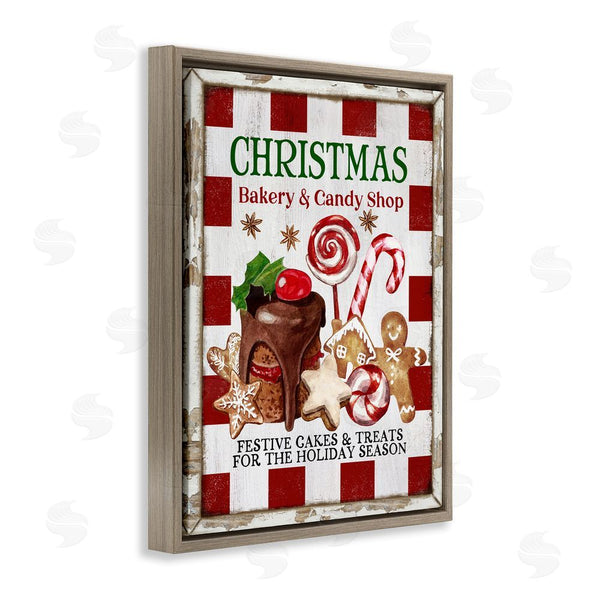 Stupell Industries Creatif Belle | Christmas Bakery & Candy
