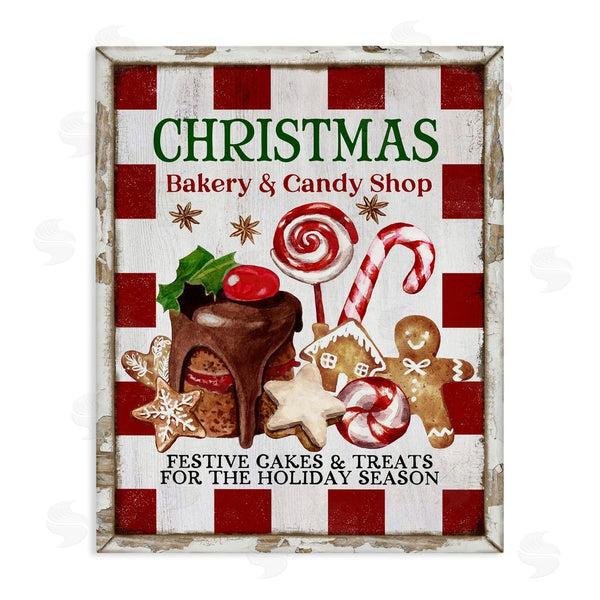 stupell industries Creatif Belle | Christmas Bakery & Candy