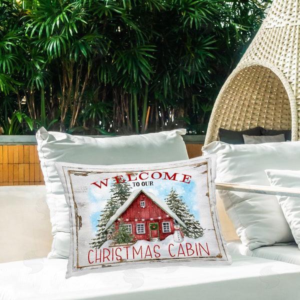 Stupell Industries Creatif Belle | Christmas Cabin Welcome