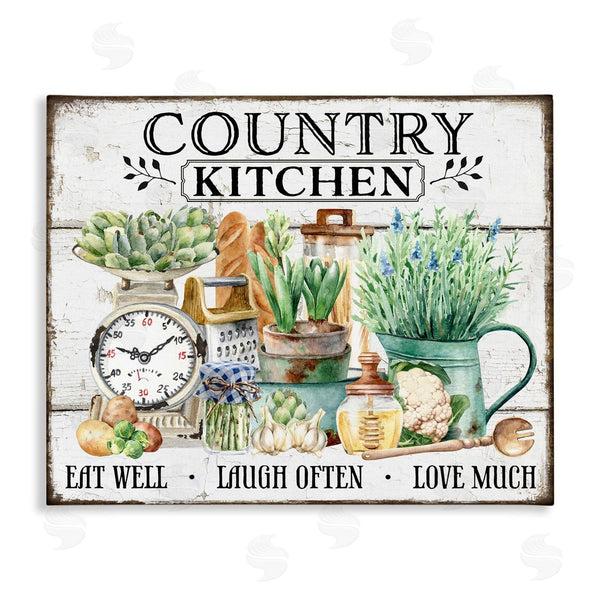 stupell industries Creatif Belle | Country Kitchen Still Life