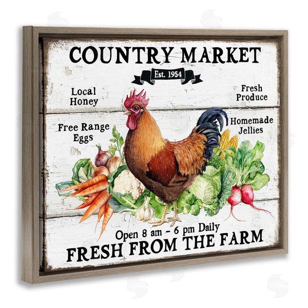 Stupell Industries Creatif Belle | Country Market Vegetables