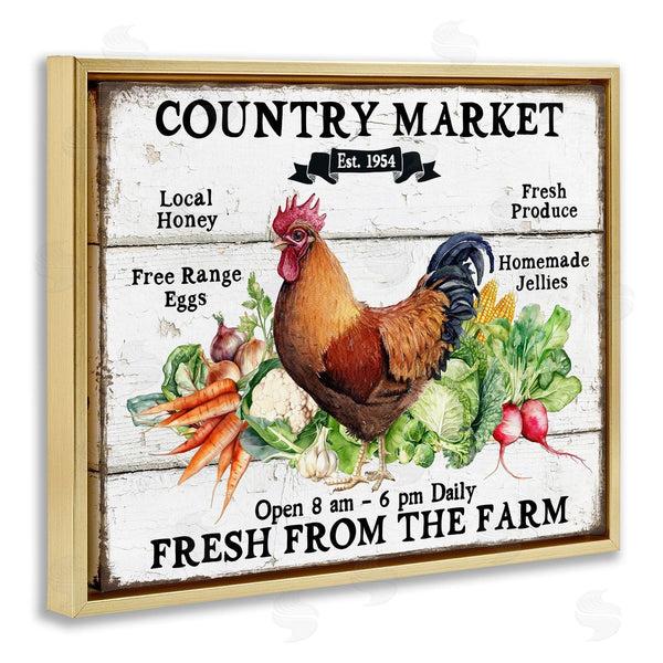 Stupell Industries Creatif Belle | Country Market Vegetables