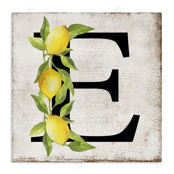 stupell industries Creatif Belle | E with Lemon Letter