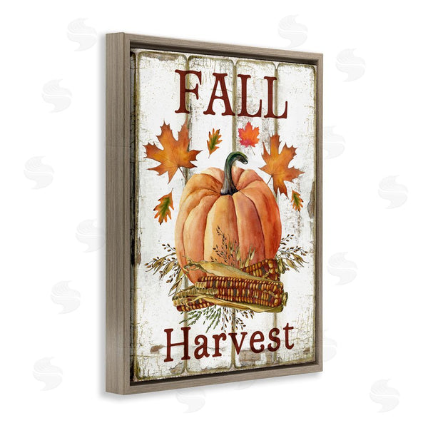 Stupell Industries Creatif Belle | Fall Harvest Pumpkin & Corn