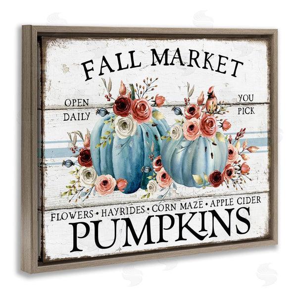 Stupell Industries Creatif Belle | Fall Market With Roses Wall Art