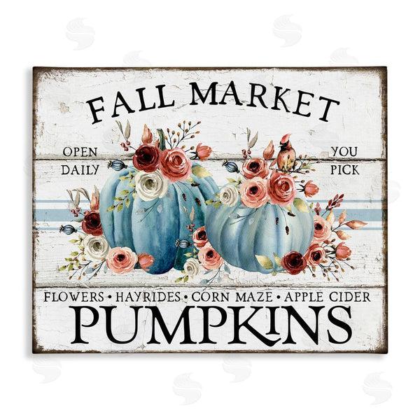 stupell industries Creatif Belle | Fall Market with Roses Wall Art