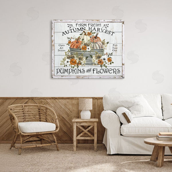 Stupell Industries Creatif Belle | Farm Fresh Harvest Pumpkin Wall Art