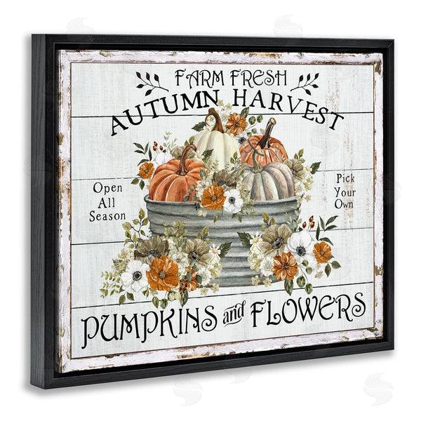 Stupell Industries Creatif Belle | Farm Fresh Harvest Pumpkin Wall Art