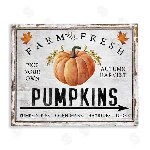 stupell industries Creatif Belle | Farm Fresh Pumpkin
