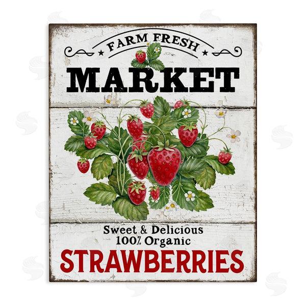 stupell industries Creatif Belle | Farm Fresh Strawberries
