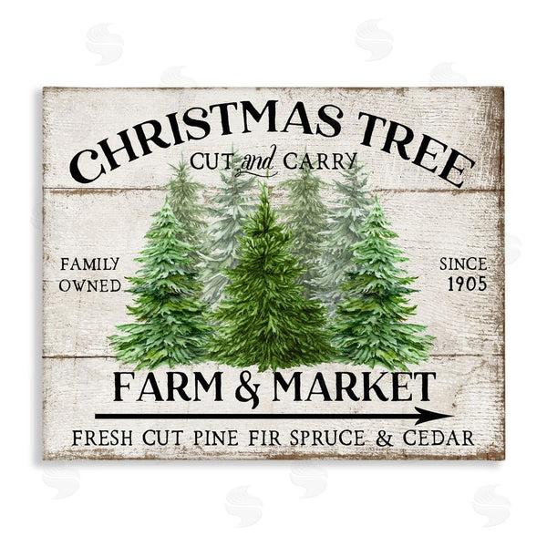 stupell industries Creatif Belle | Farm & Market Christmas