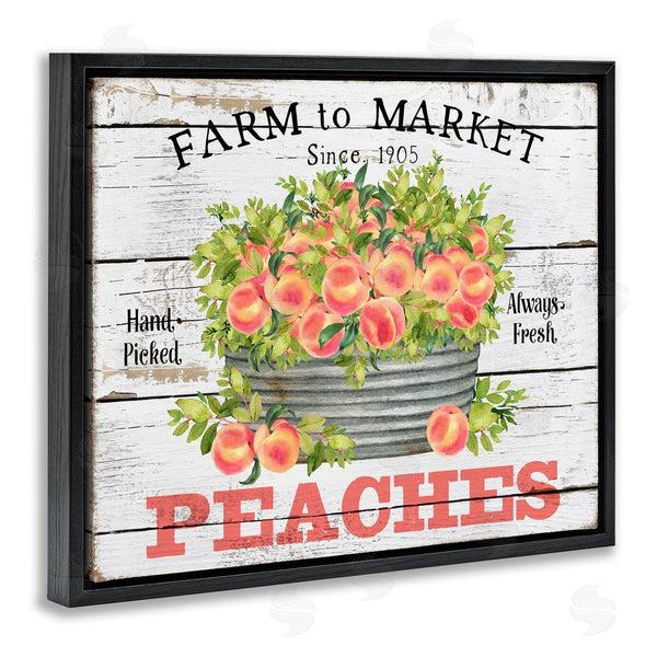 Stupell Industries Creatif Belle | Farm To Market Peaches