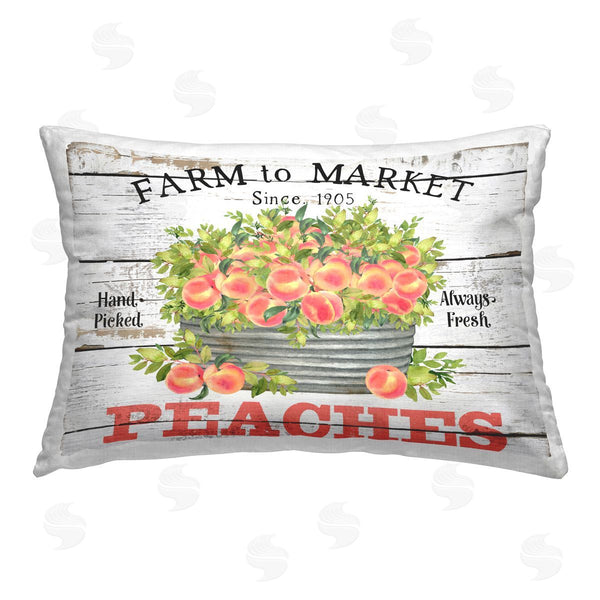 stupell industries Creatif Belle | Farm To Market Peaches