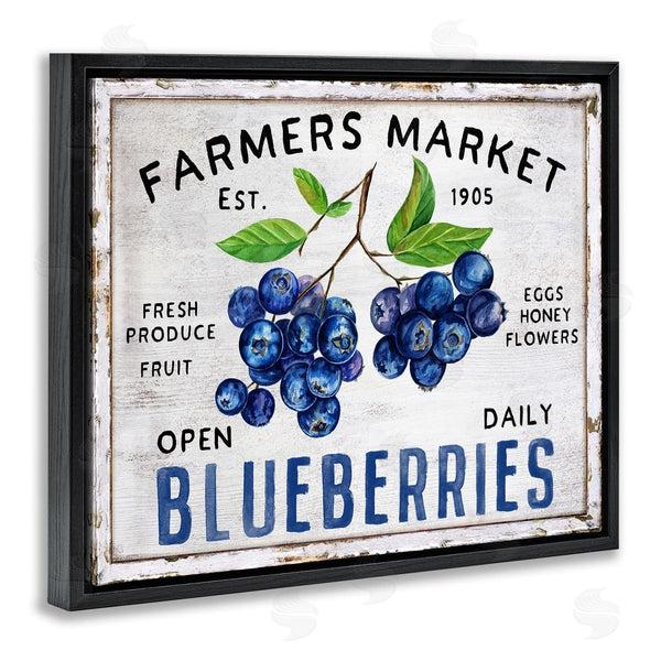 Stupell Industries Creatif Belle | Farmers Market Blueberries
