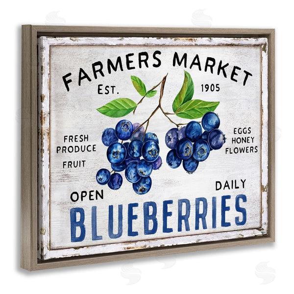 Stupell Industries Creatif Belle | Farmers Market Blueberries