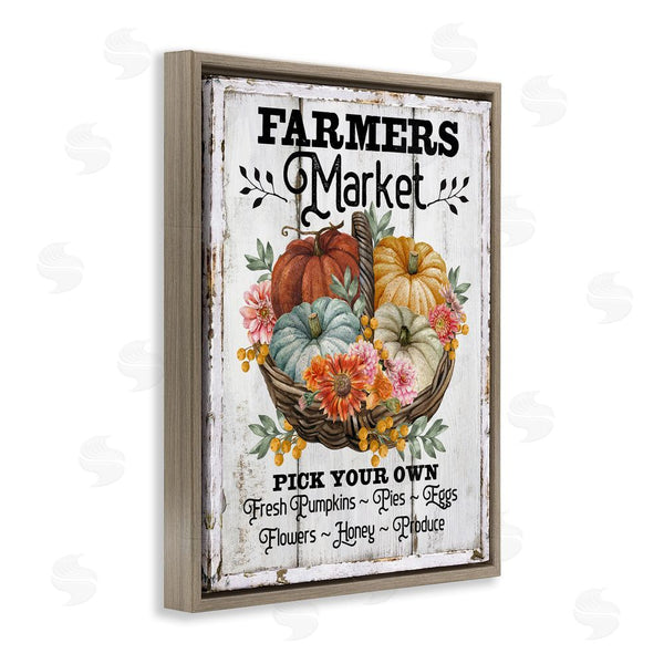 Stupell Industries Creatif Belle | Farmers Market Pumpkin Basket