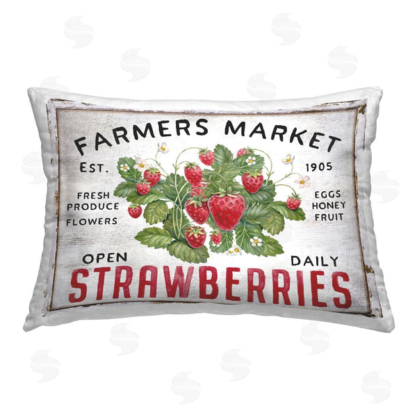 stupell industries Creatif Belle | Farmers Market Strawberries