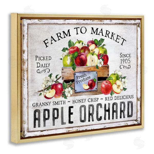 Stupell Industries Creatif Belle | Farmhouse Apple Orchard