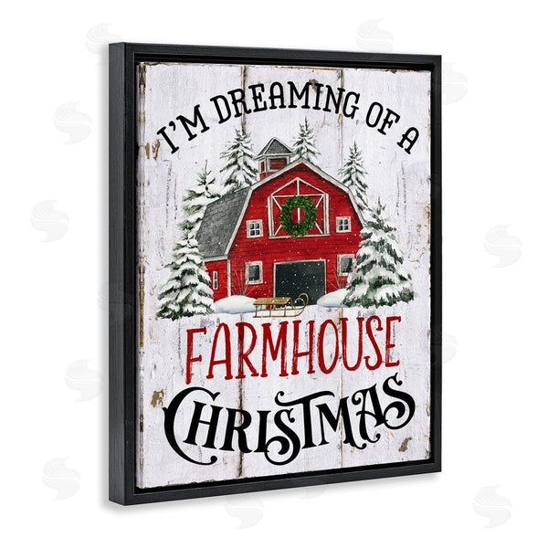 Stupell Industries Creatif Belle | Farmhouse Christmas Dreaming