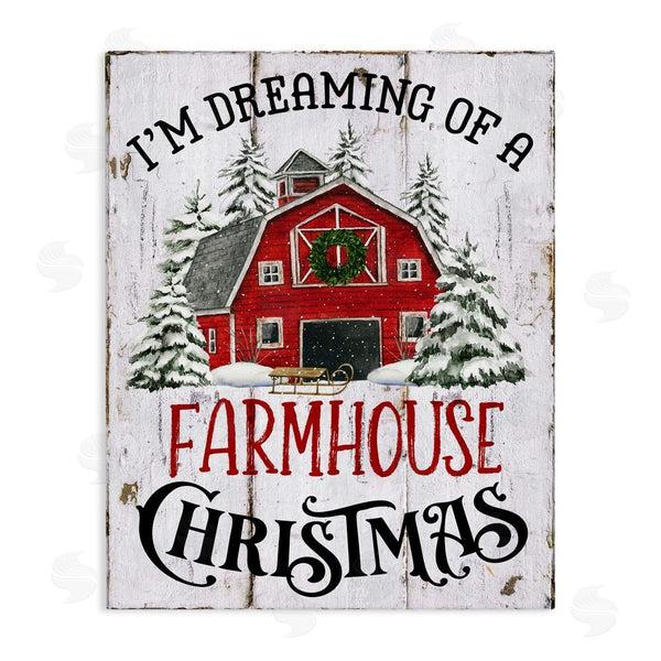 stupell industries Creatif Belle | Farmhouse Christmas Dreaming