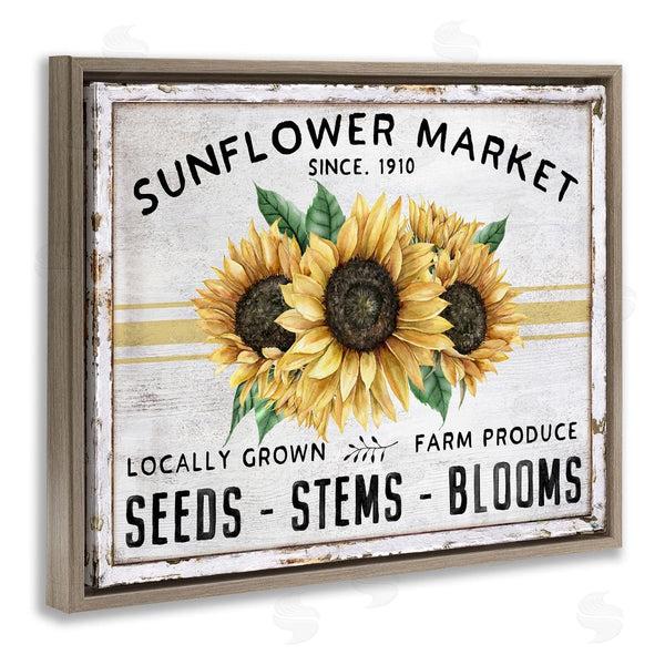 Stupell Industries Creatif Belle | Farmhouse Sunflower Market
