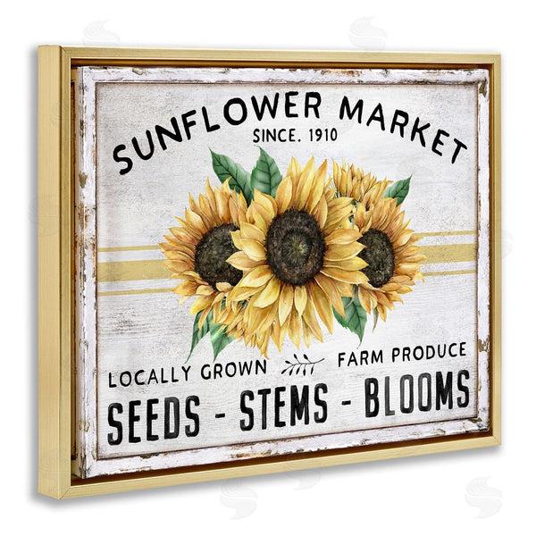 Stupell Industries Creatif Belle | Farmhouse Sunflower Market