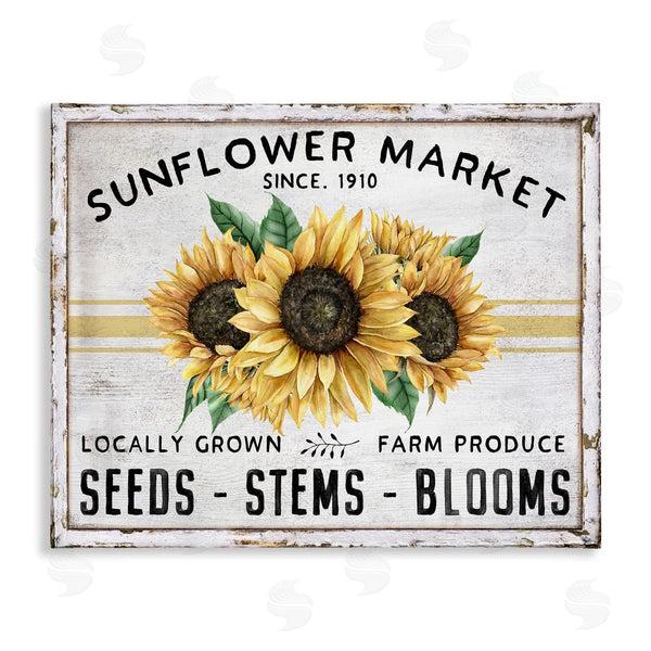 stupell industries Creatif Belle | Farmhouse Sunflower Market