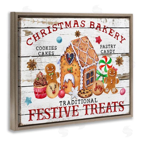 Stupell Industries Creatif Belle | Festive Treats Bakery Wall Art