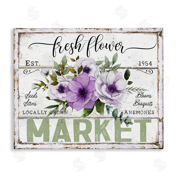 stupell industries Creatif Belle | Fresh Flower Market Anemone