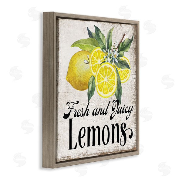 Stupell Industries Creatif Belle | Fresh & Juicy Lemons
