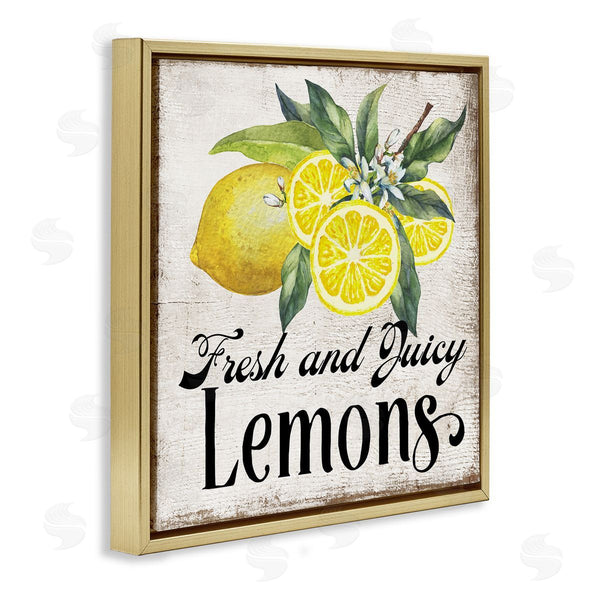 Stupell Industries Creatif Belle | Fresh & Juicy Lemons